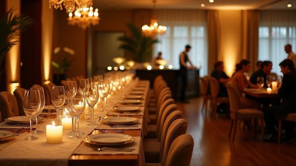 Cocktail, dîner assis, buffet : choisir le bon format de réception