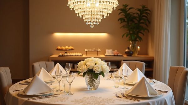 Cocktail, dîner assis, buffet : choisir le bon format de réception