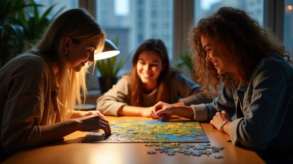 Jeux d'énigmes : pourquoi ça marche aussi bien en équipe